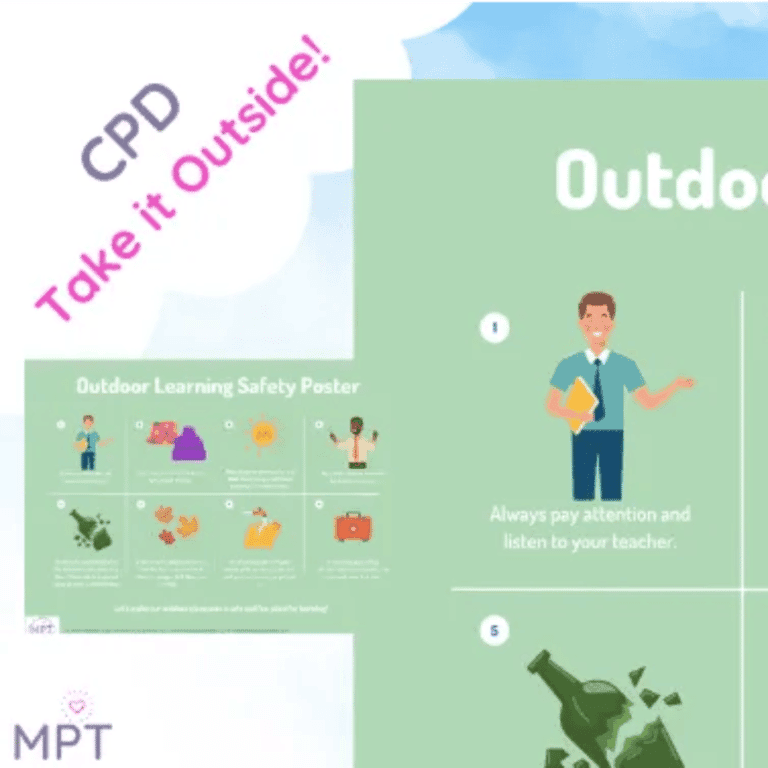 Elementary school Poster | Outdoor Learning Safety Poster