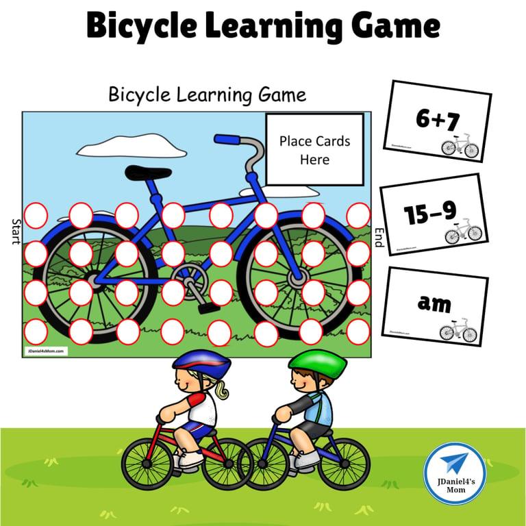 Elementary school Game | Bicycle Learning Game