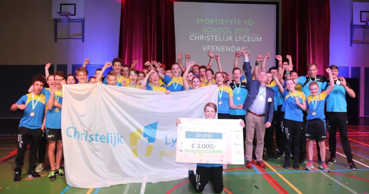 Nominees for the elections for ‘Most Sporty Secondary School in the Netherlands’ and ‘Most Sporty Special Secondary School in the Netherlands’ announced