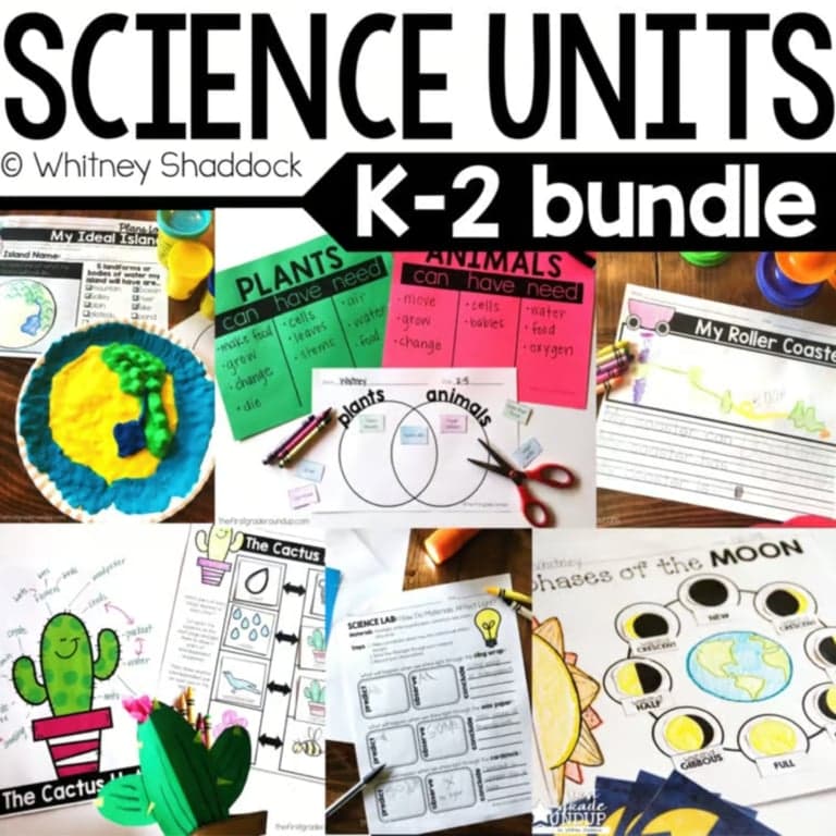 Elementary school Lesson Package | K-2 Next Gen Science Curriculum & Activities