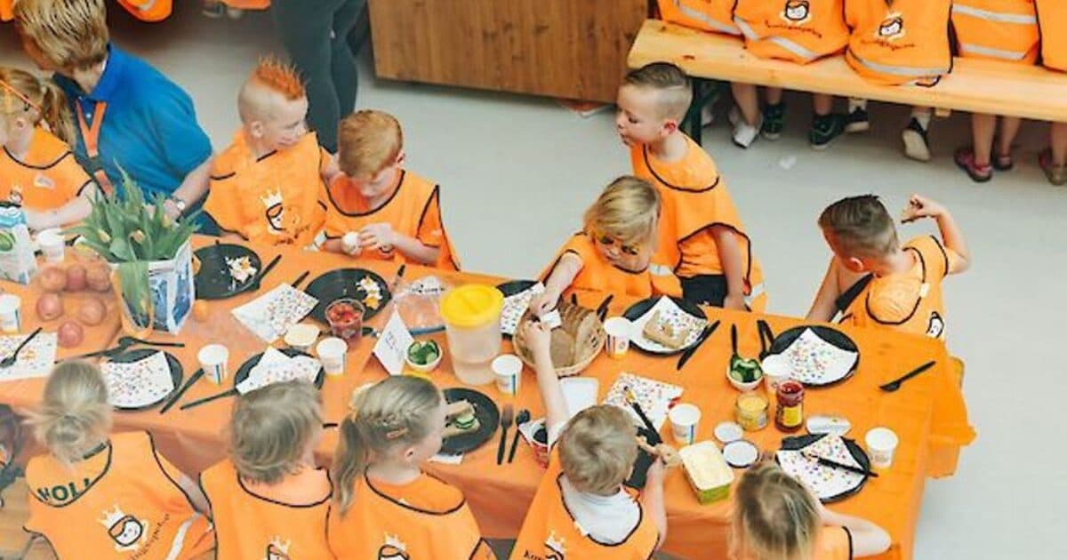 Joris plays one-twos with schools, sports providers and community sports coaches