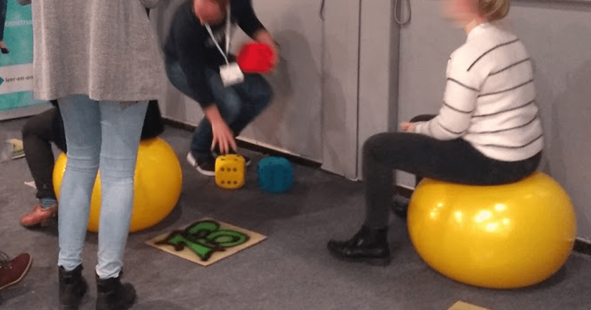 From board game to life-size math game