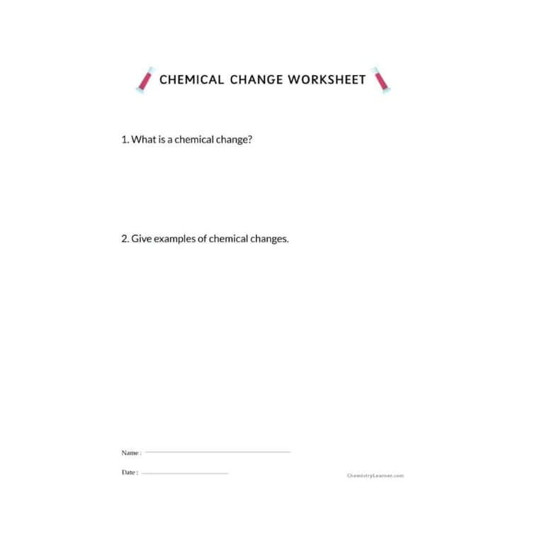 Elementary school Worksheet | Physical and Chemical Properties and Changes