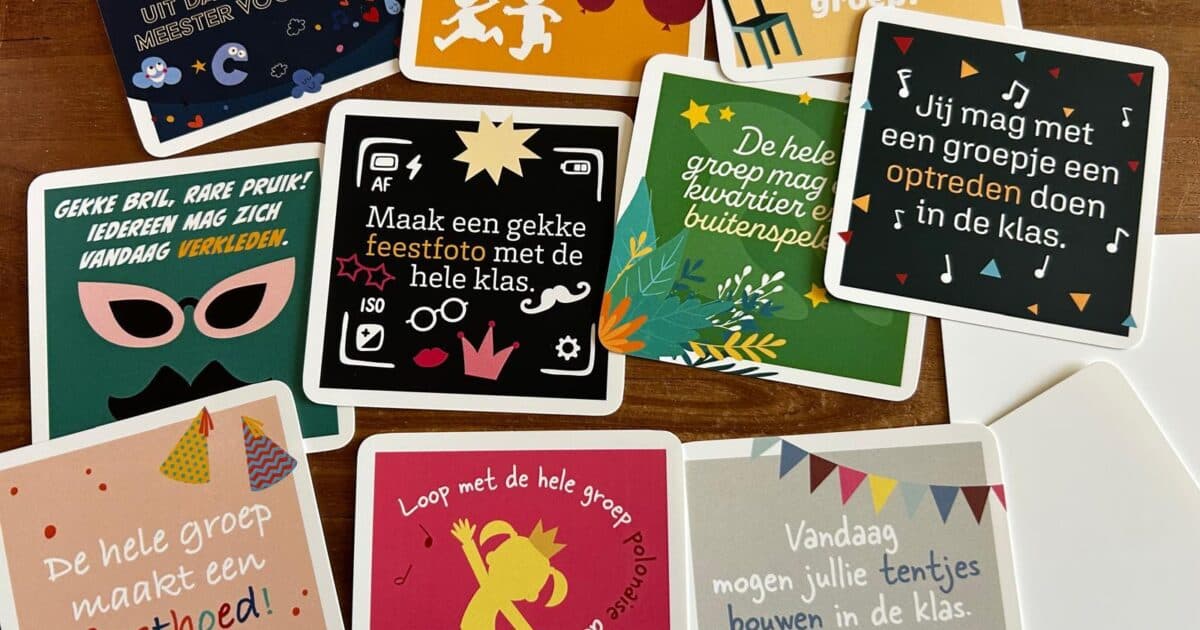 Voedingscentrum campaign on school celebration policies and treats