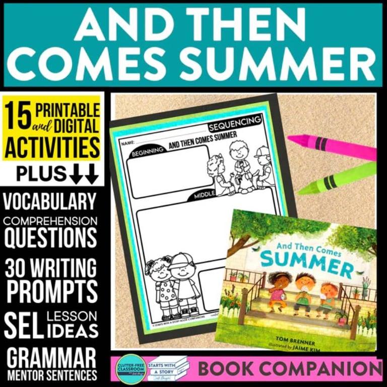 Elementary school Lesson Package | And Then Comes Summer