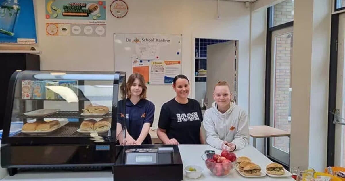 Haemstede Barger Mavo actively involves students in its healthy school canteen