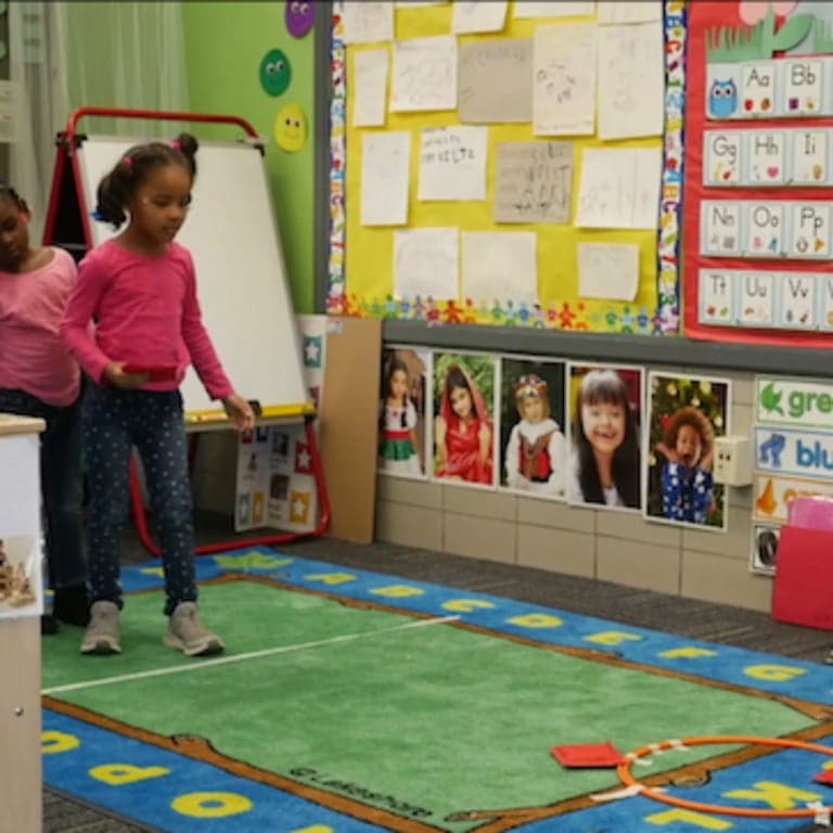 Elementary school Game | The Hoop Game