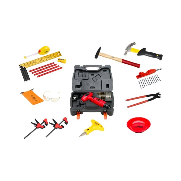 Elementary school Material | Toolset for Children, 17-Piece