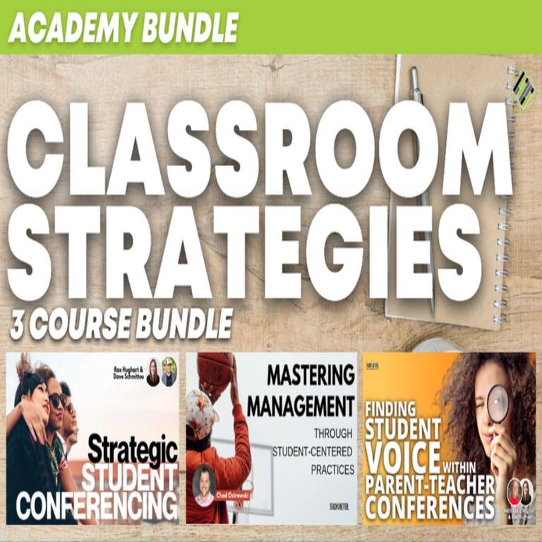 Elementary school Course | 3-Course Classroom Strategies Bundle