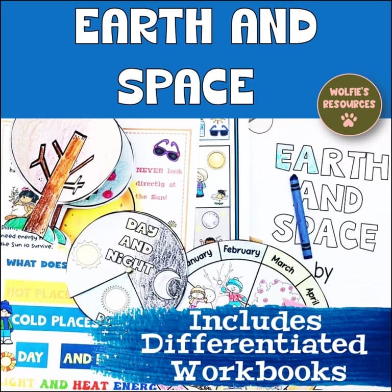 Elementary school Lesson Package | Earth And Space - Sun Moon