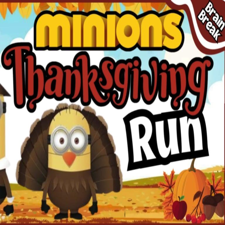 Elementary school Energizer | Minions Turkey Chase Brain Break