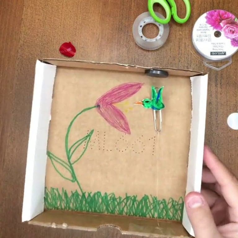 Elementary school Lesson Idea | Rosie Labs: Flying Magnetic Art