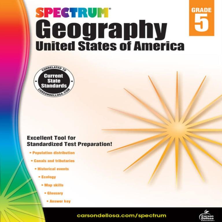 Elementary school Workbook | Spectrum Geography Workbook Grade 5 eBook (PDF)