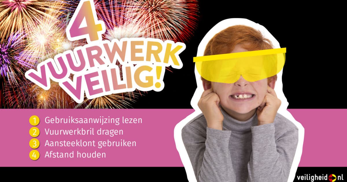 School campaign ‘4vuurwerkveilig’ launched