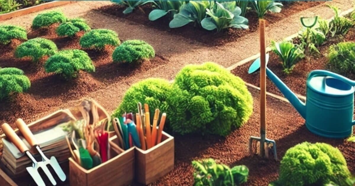 How do you maintain a school garden during the holidays?