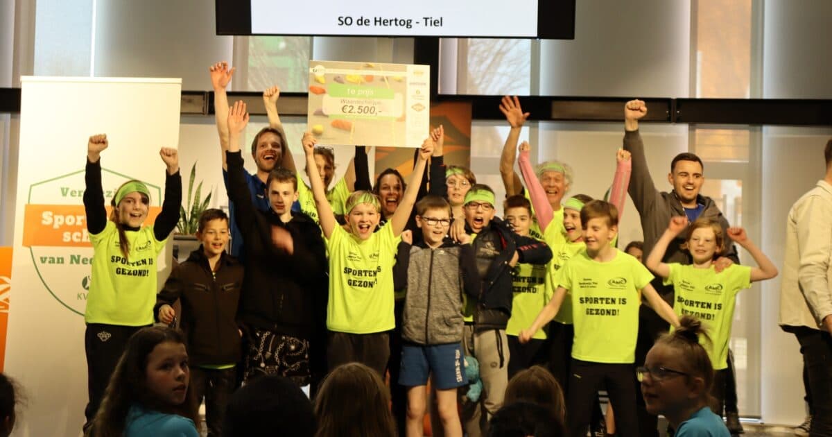 SO de Hertog from Tiel Named the Most Sporty Special Education School in the Netherlands 2022