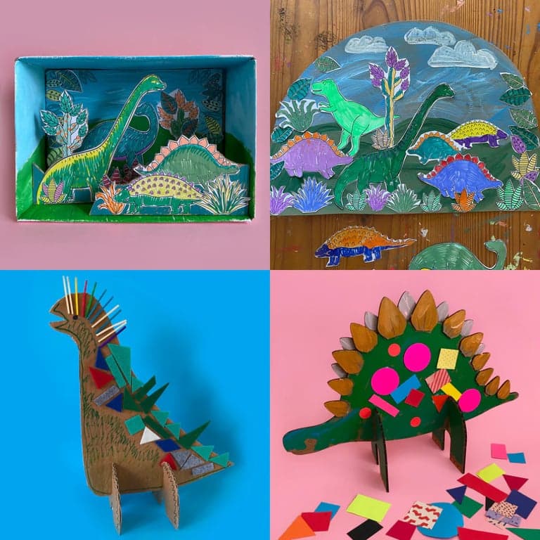 Elementary school Materials | Dinosaurs - Printable Activity Sheets