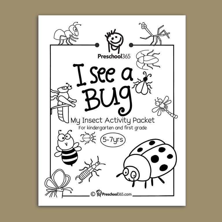 Elementary school Lesson Package | I See A Bug - Science Activity Packet (14pages)