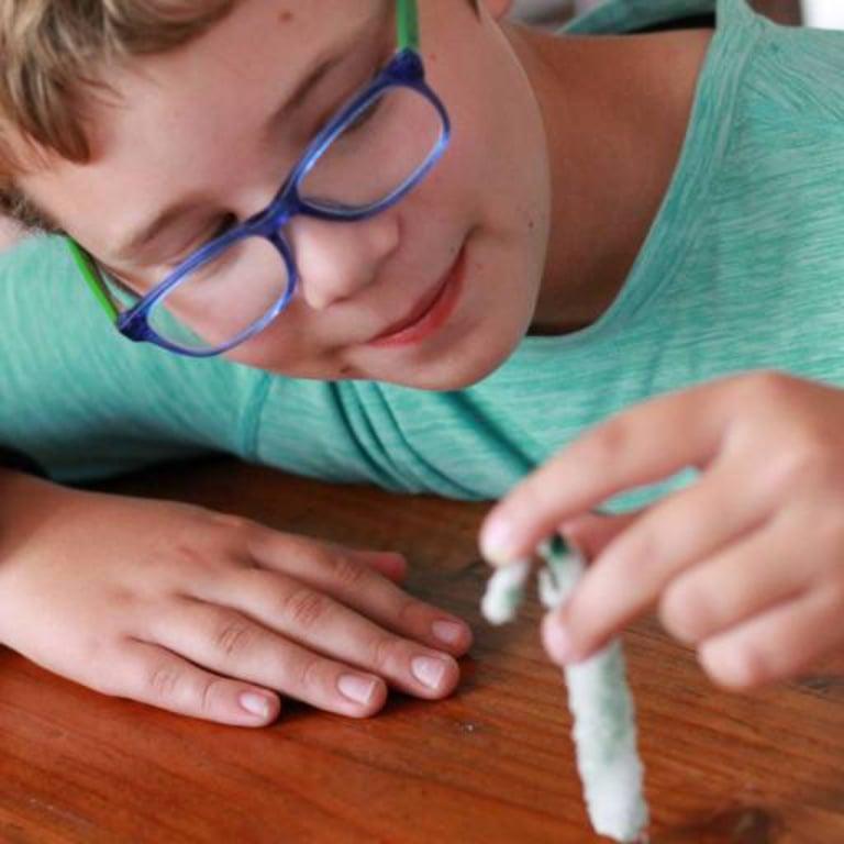 Elementary school Lesson Idea | Crystal Candy Canes